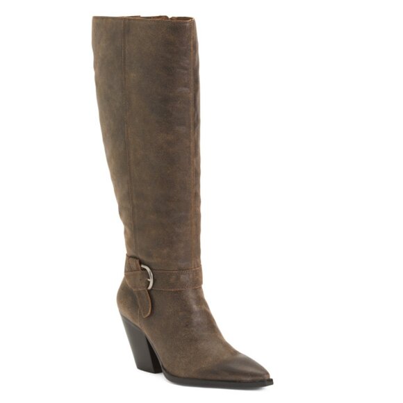 VINCE CAMUTO Grathlyn Pointed ToeKnee High Boots Size 9.5